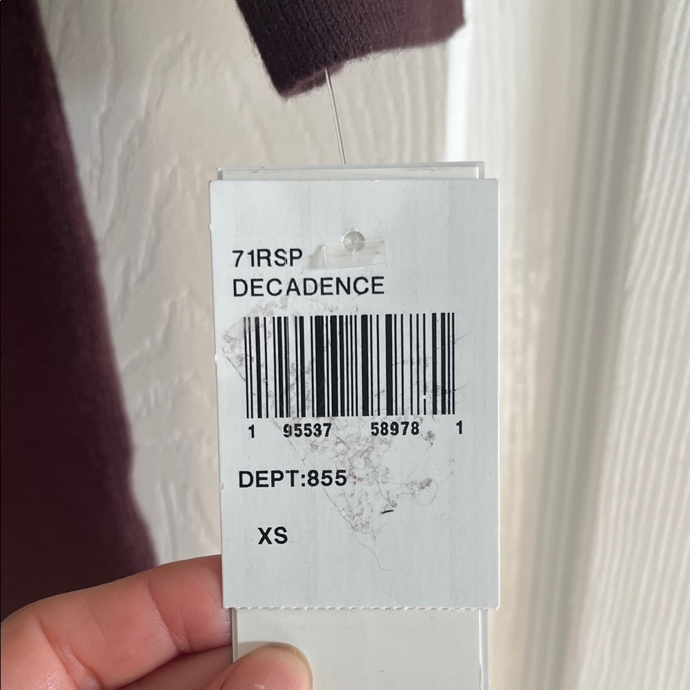 4 for $ 20
French connection Elegant Burgundy Turtleneck Dress NWT - Picture 8 of 8